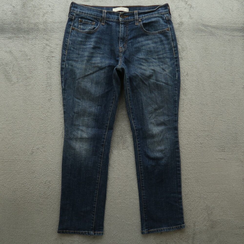 Levi's 505 Jeans Women's Size 6 S/C Blue Mid-Rise Straight Leg Denim 29" Inseam